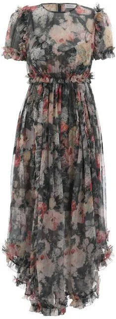 'Radiate' Ruffle Dress