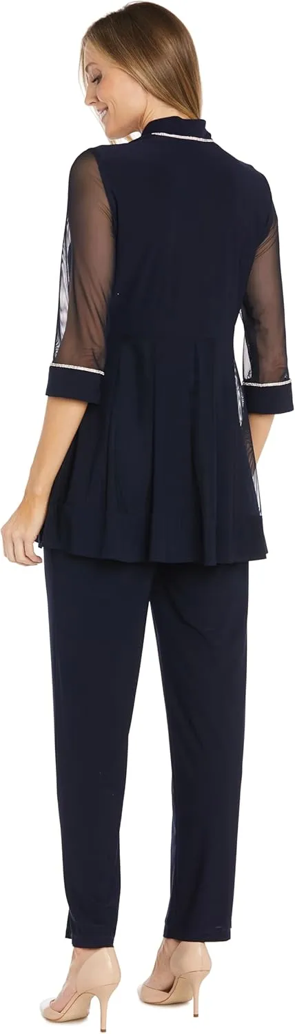 R&M Richards Women's Classic Pants Set