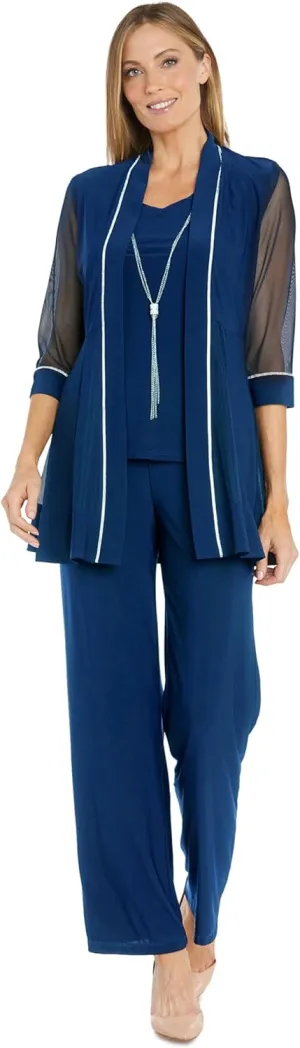 R&M Richards Women's Classic Pants Set