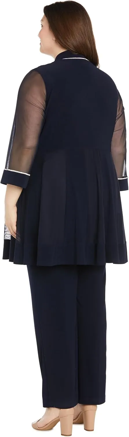 R&M Richards Women's Classic Pants Set