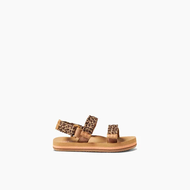 Reef Little Ahi Convertible Sandals - Leopard