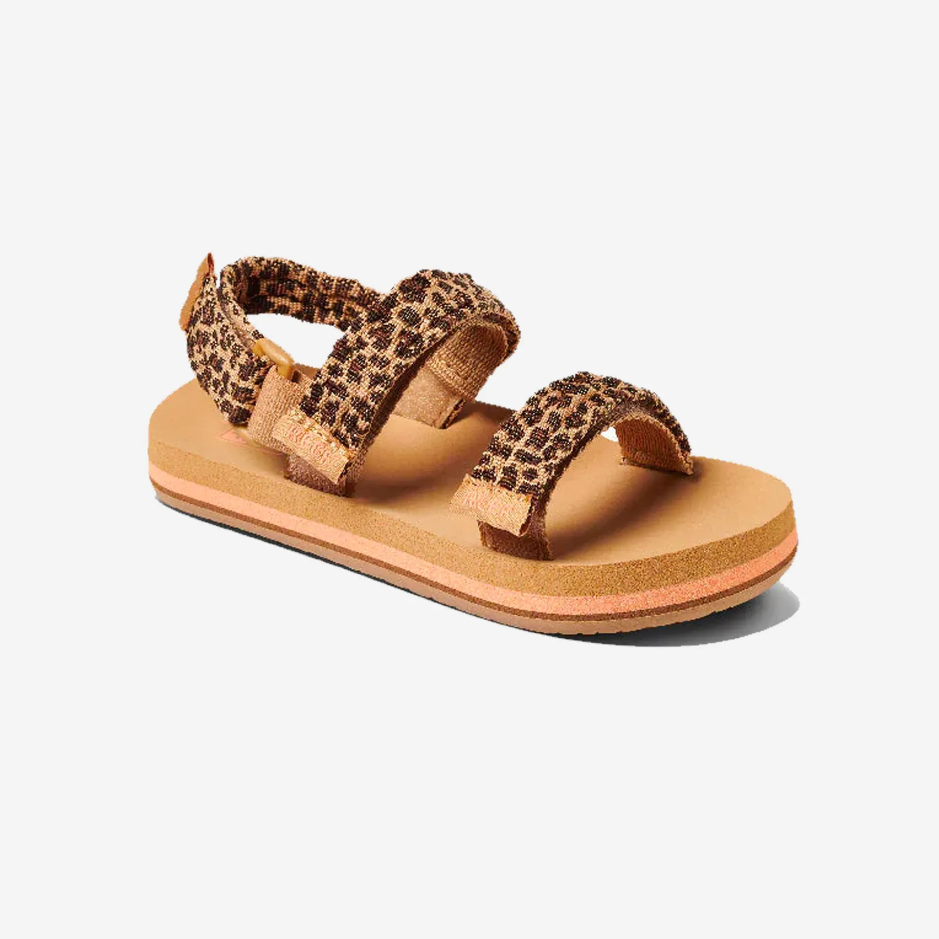 Reef Little Ahi Convertible Sandals - Leopard
