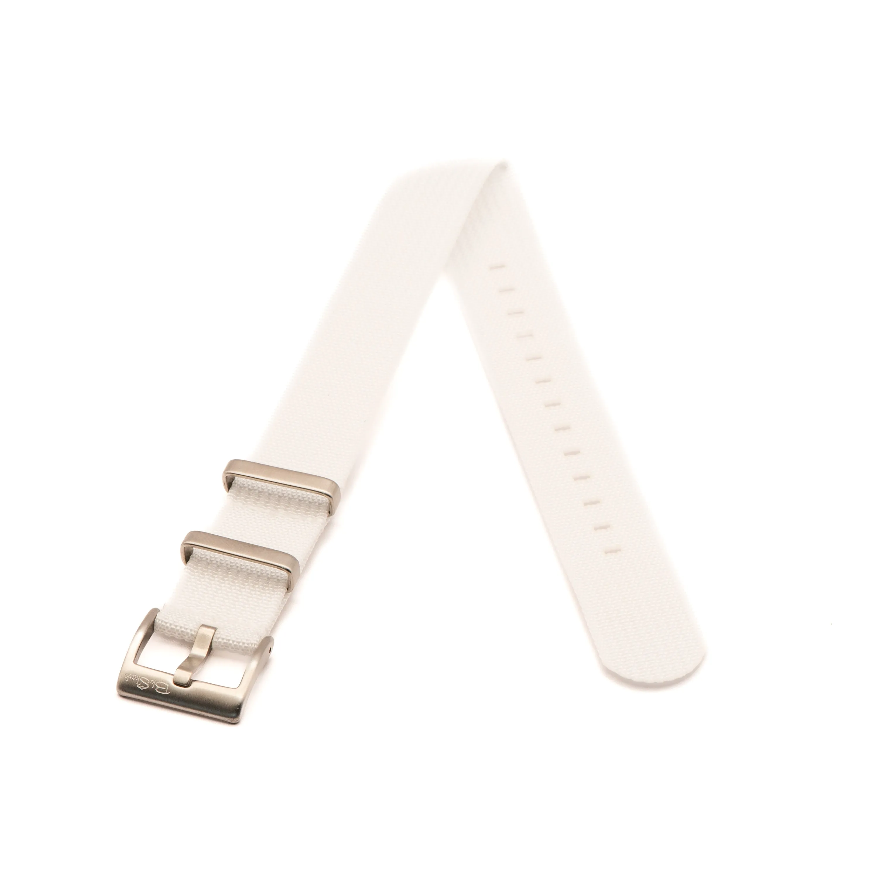 Ribbed Single-Pass - White