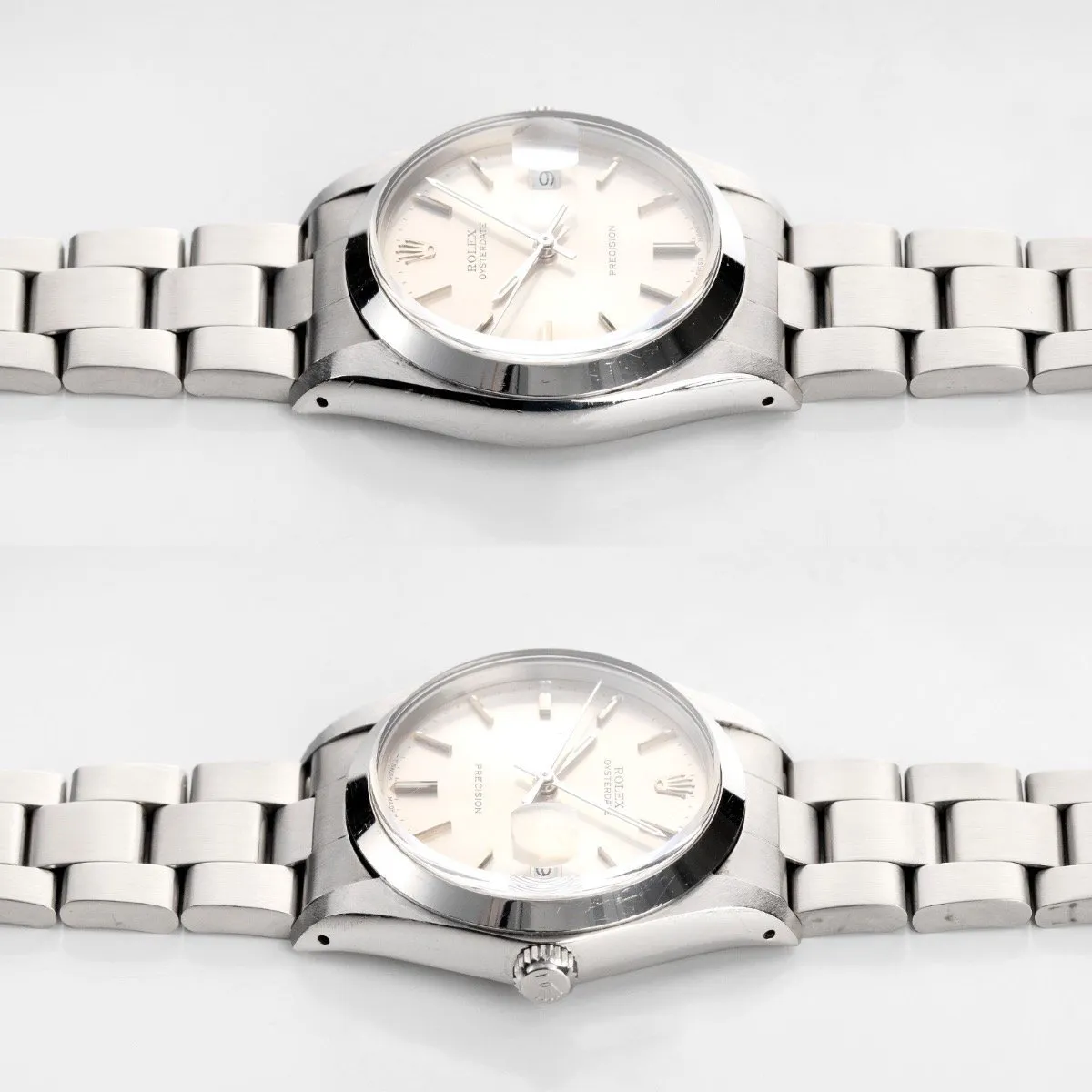 Rolex Oysterdate Silver Dial Reference 6694