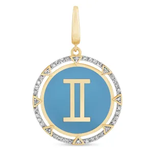Round charm RDCH0014RB Gemini RDCH0014RB