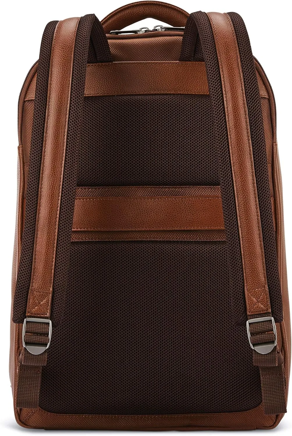 Samsonite Classic Leather Backpack, Cognac , One Size