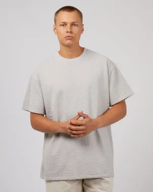 Seersucker Tee Grey