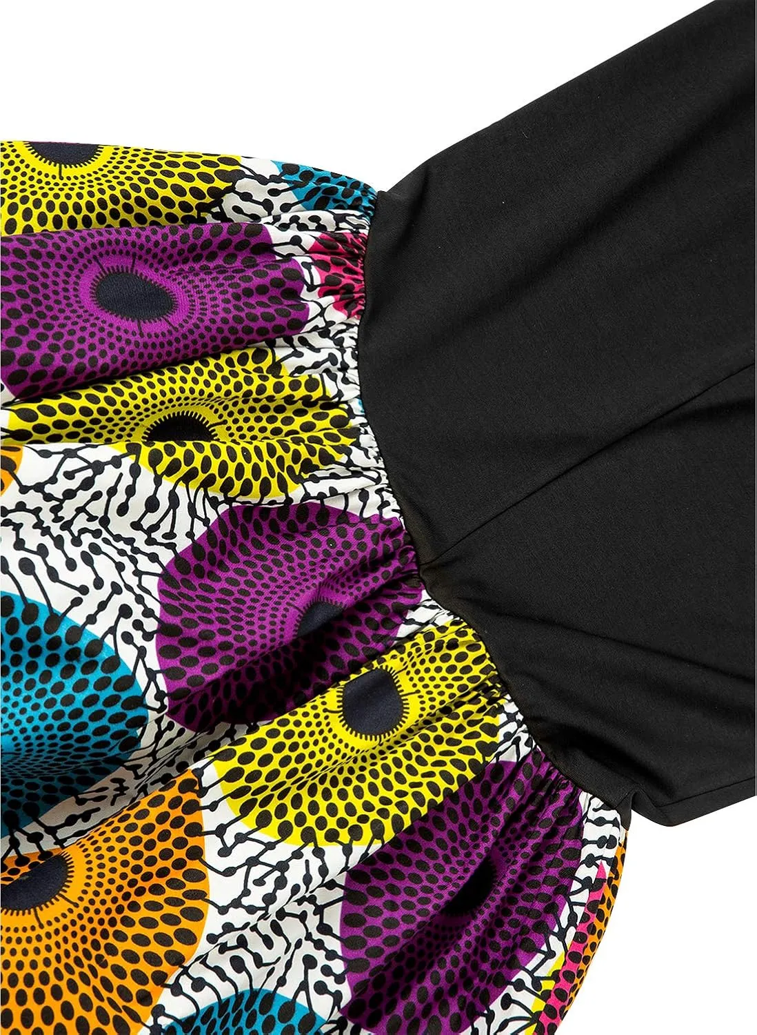 SHENBOLEN Women African Print Skirt Kente Pencil Skirts