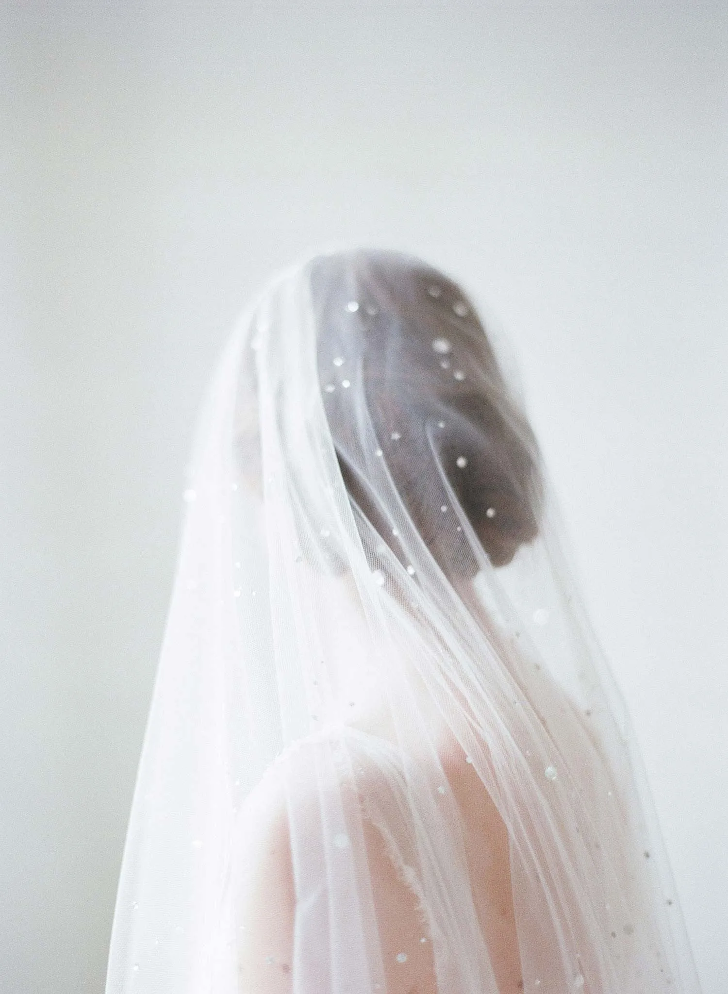 Shimmering starry crystal veil - Style #712