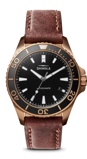 Shinola: Bronze Monster Automatic Watch