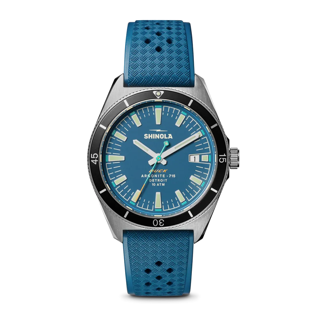 Shinola: Duck Watch, Blue