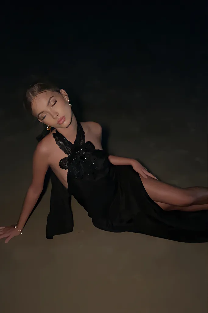 SIENNA GOWN - NIGHT NYMPH SILK