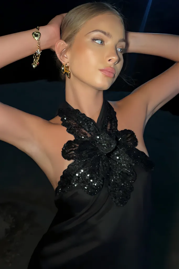 SIENNA GOWN - NIGHT NYMPH SILK