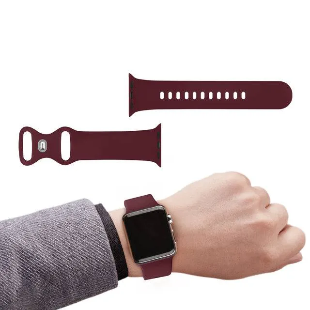 Silicone Bracelet Band i-Watch 41/45MM Smart Watch correa