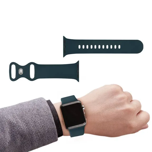 Silicone Bracelet Band i-Watch 41/45MM Smart Watch correa