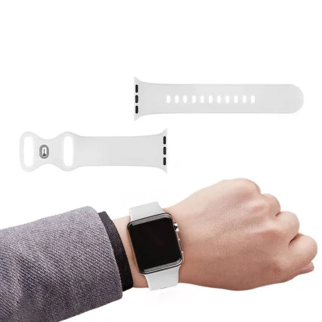 Silicone Bracelet Band i-Watch 41/45MM Smart Watch correa
