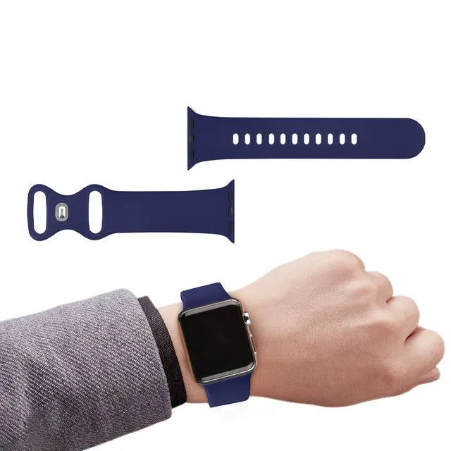 Silicone Bracelet Band i-Watch 41/45MM Smart Watch correa