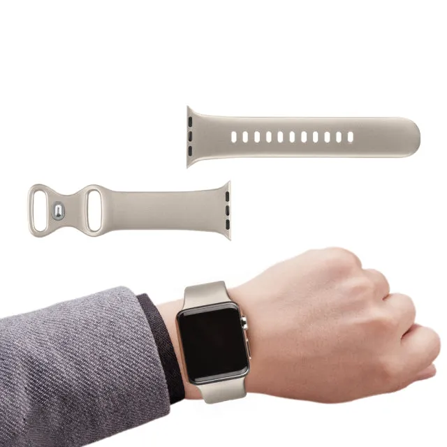 Silicone Bracelet Band i-Watch 41/45MM Smart Watch correa