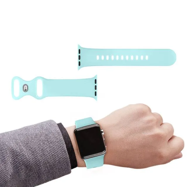Silicone Bracelet Band i-Watch 41/45MM Smart Watch correa