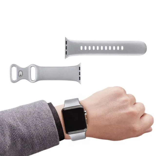 Silicone Bracelet Band i-Watch 41/45MM Smart Watch correa