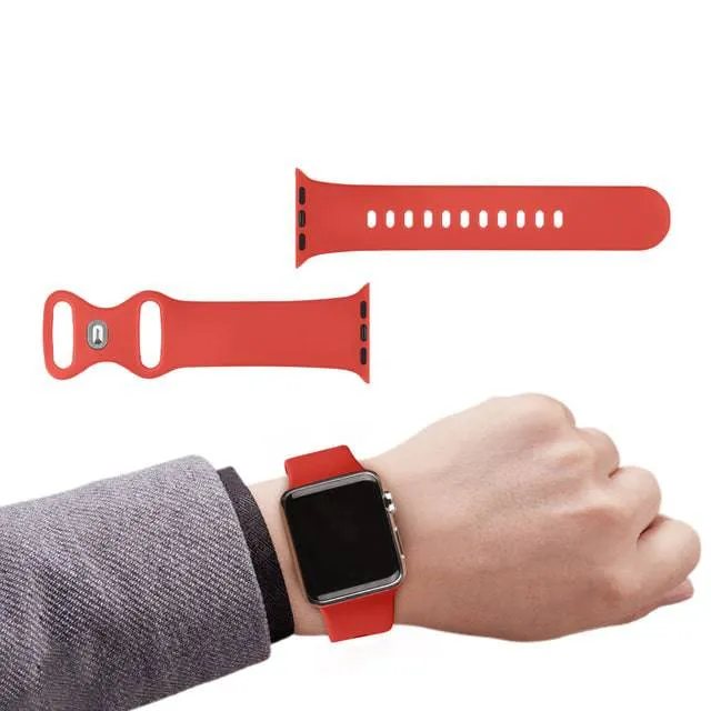 Silicone Bracelet Band i-Watch 41/45MM Smart Watch correa