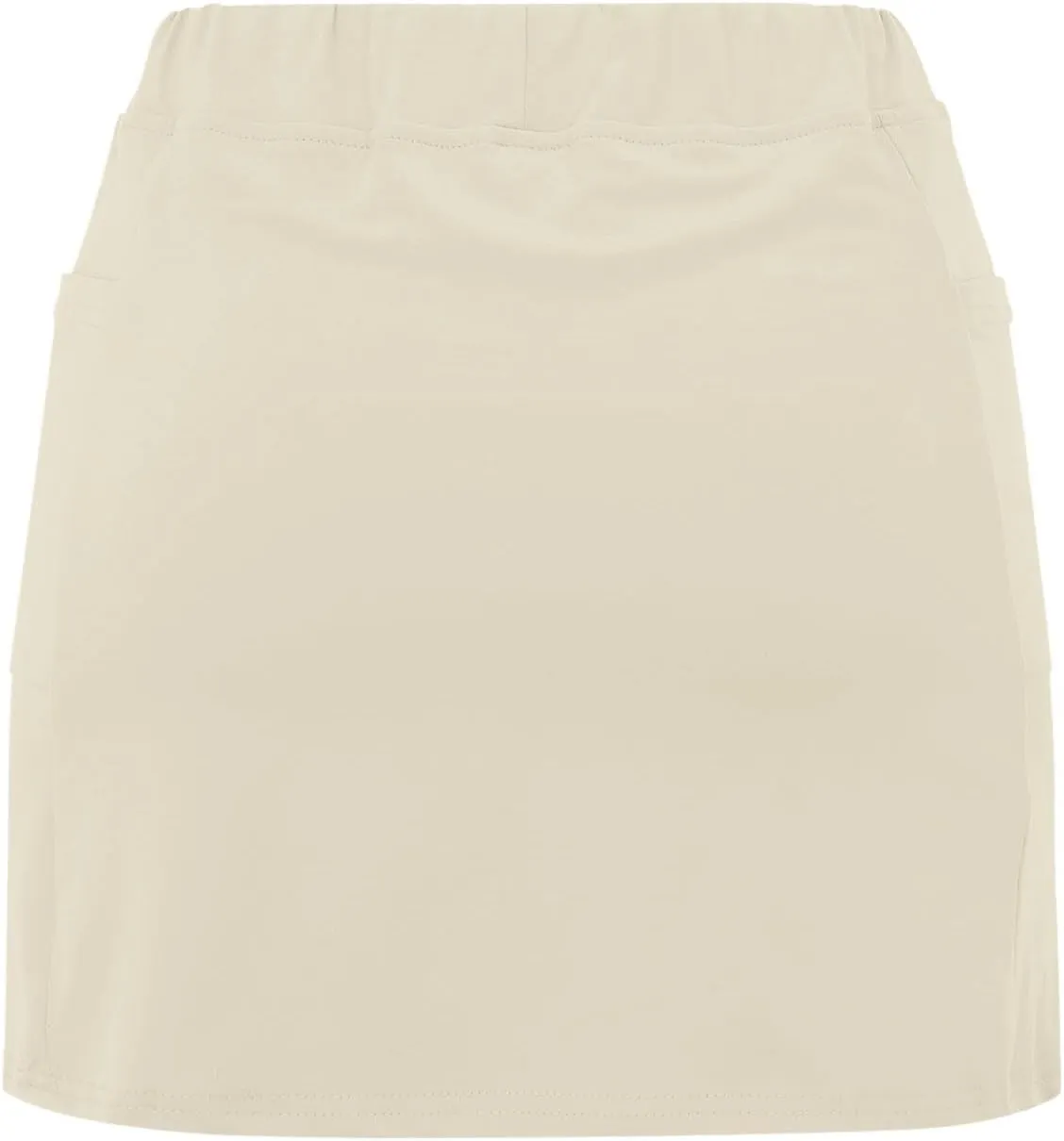 Skort Dress for Women Solid Skirt with Shorts Underneath High Waisted Workout Athletic Skorts Skinny Sports Golf Skirts