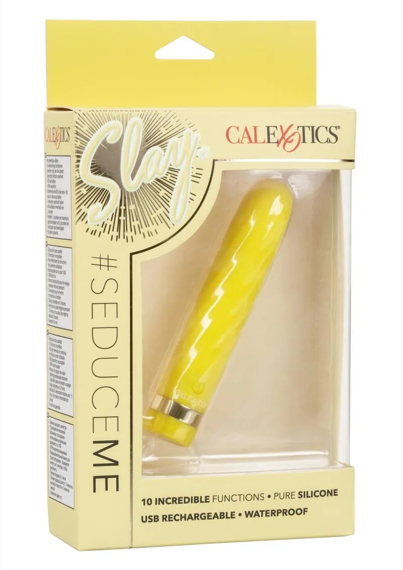 Slay #Seduceme Silicone Rechargeable Bullet