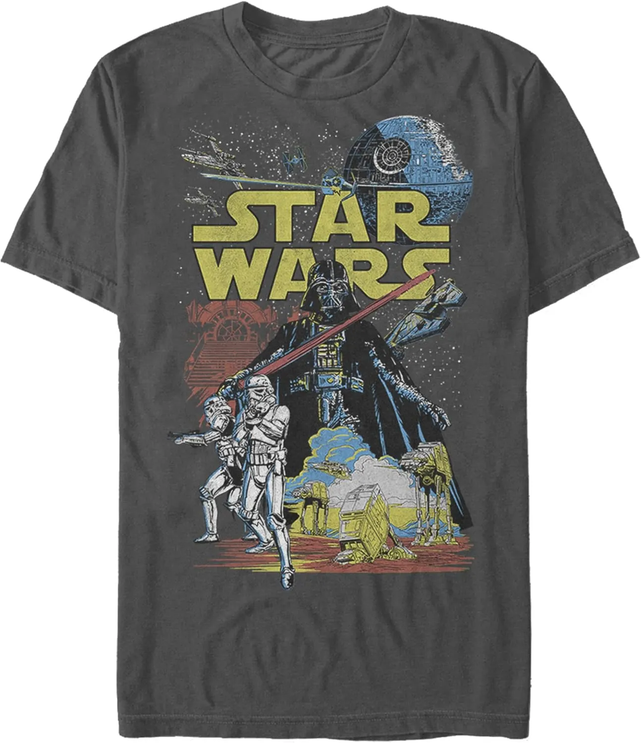 STAR WARS Men's Rebel Classic Graphic T-Shirt