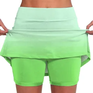 Summer Skirts for Women 2025 Vacation High Waisted A Line Tennis Golf Athletic Casual Skorts with Pockets Knee Length Skirts