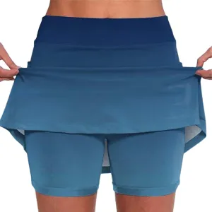 Summer Skirts for Women 2025 Vacation High Waisted A Line Tennis Golf Athletic Casual Skorts with Pockets Knee Length Skirts