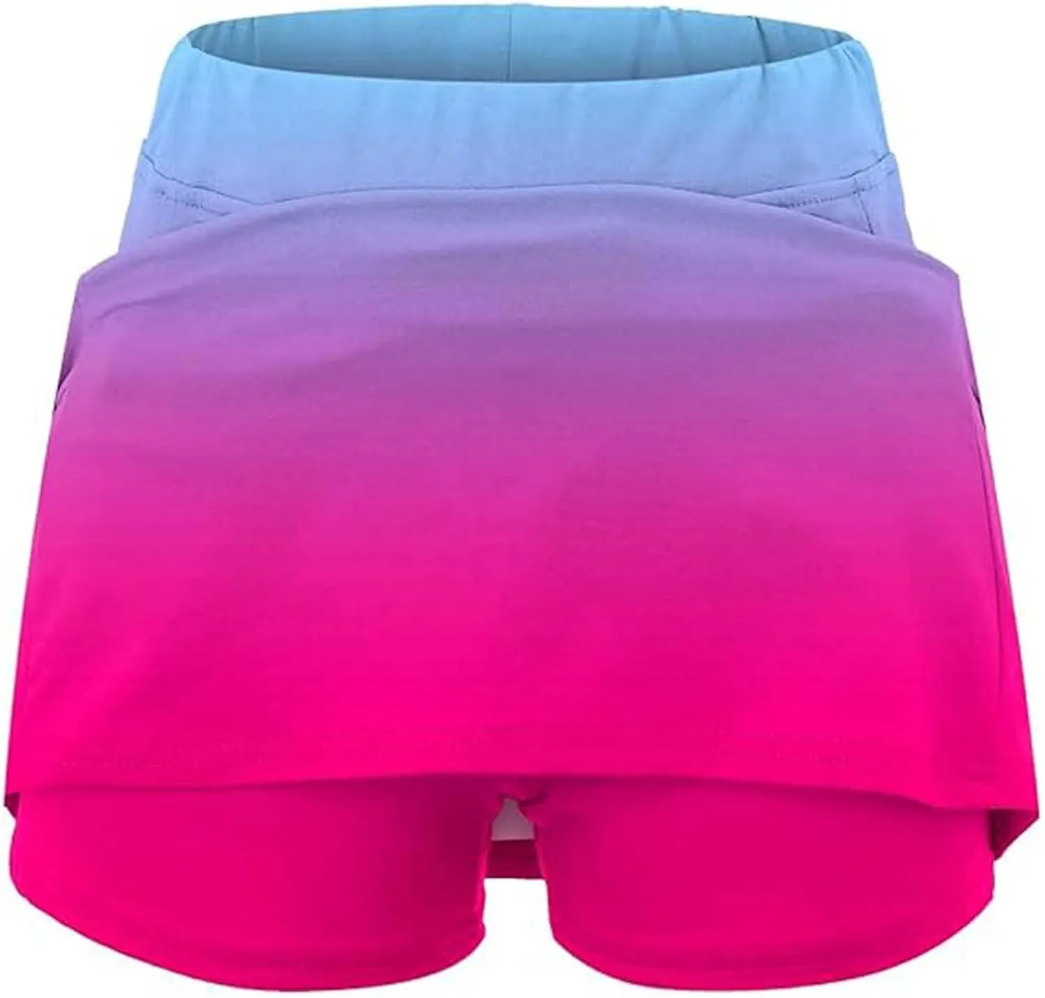 Summer Skirts for Women 2025 Vacation High Waisted A Line Tennis Golf Athletic Casual Skorts with Pockets Knee Length Skirts