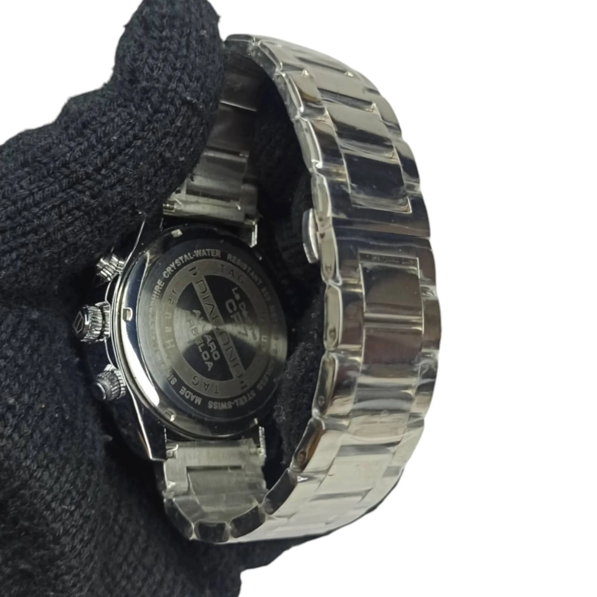 Tag Heuer – Carrera – High Quality – Chrono graph – Silver/Black – Men Watch