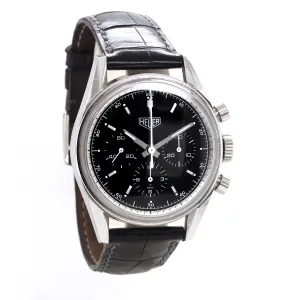 Tag Heuer Carrera Re-Edition Manual Wind Steel Watch