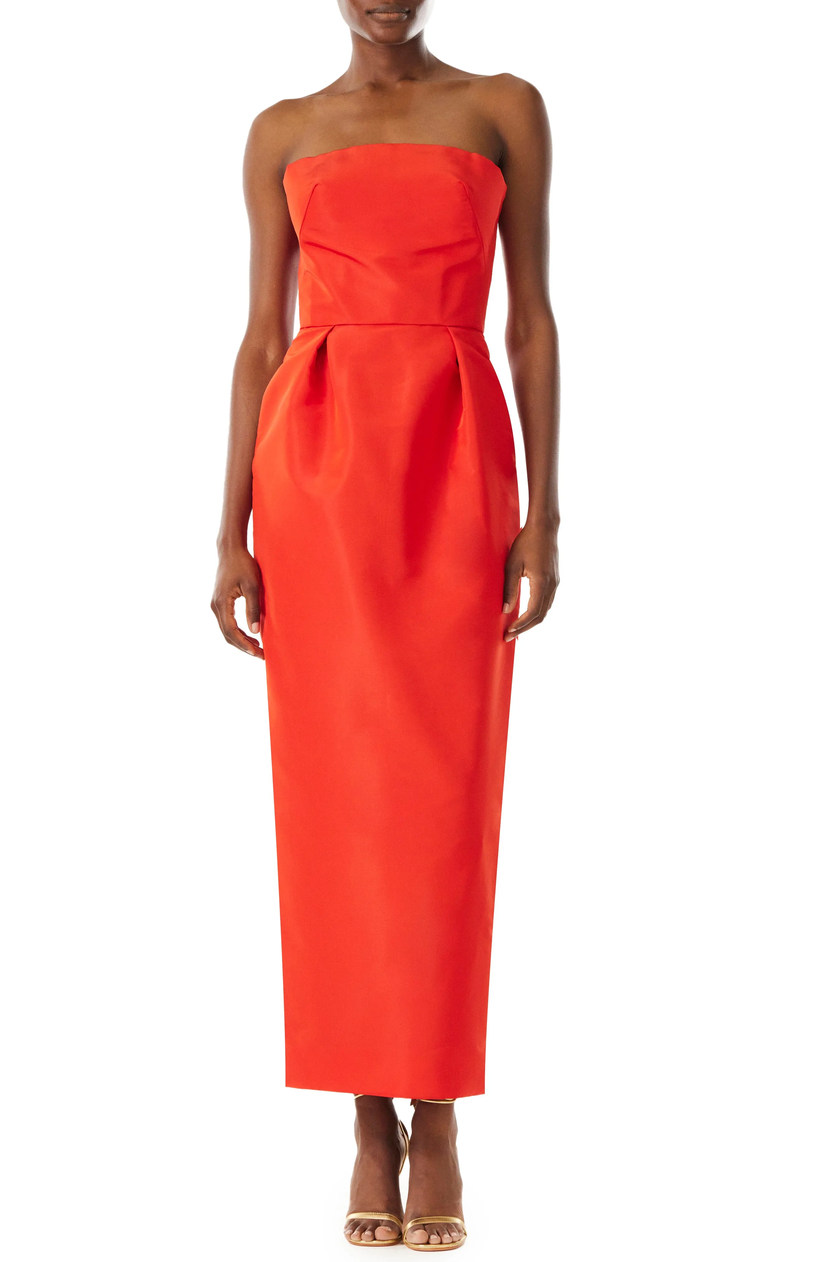 Tea Length Faille Cocktail Dress