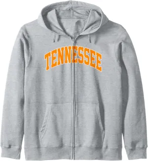 TENNESSEE - Throwback Design - Classic - Athletic Zip Hoodie