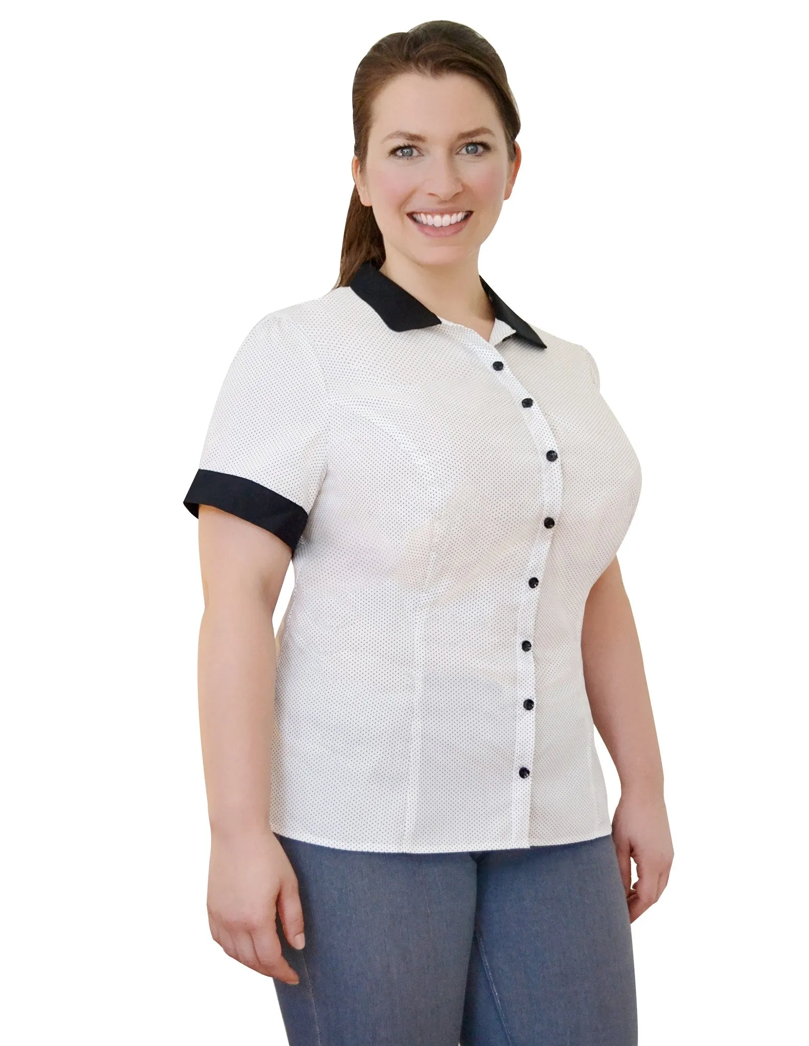 The Classic Polka Dot Shirt Women's
