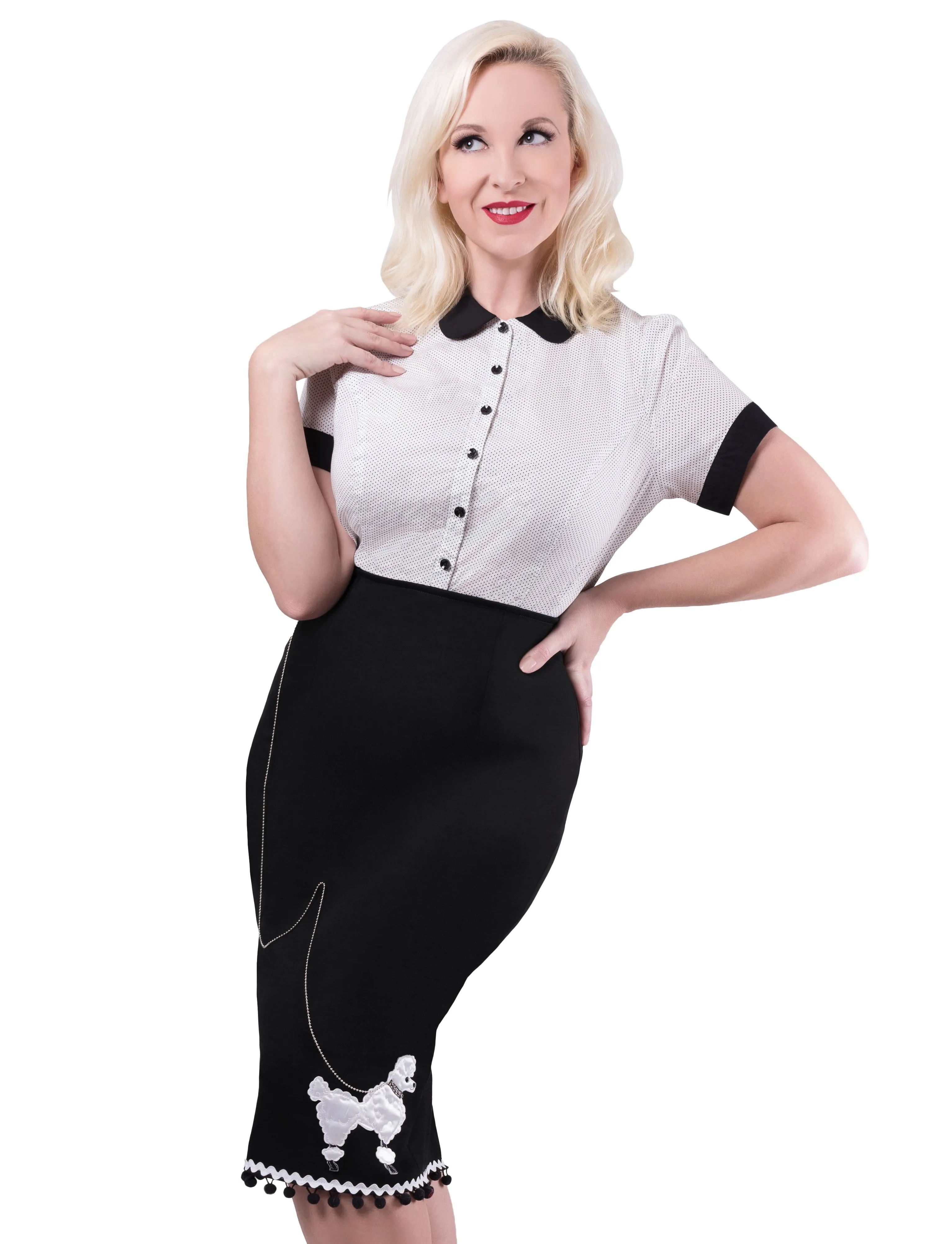 The Classic Polka Dot Shirt Women's