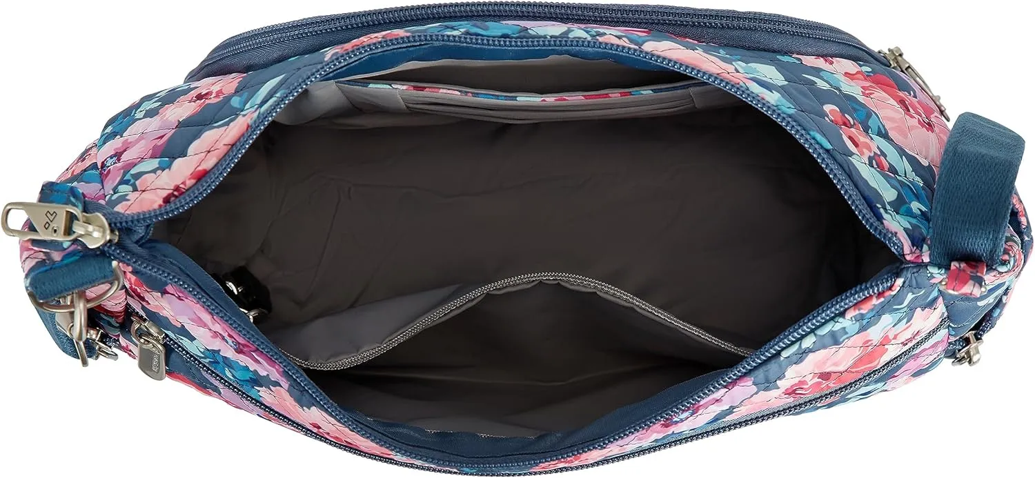 Travelon Anti-theft Classic Crossbody Bucket Bag