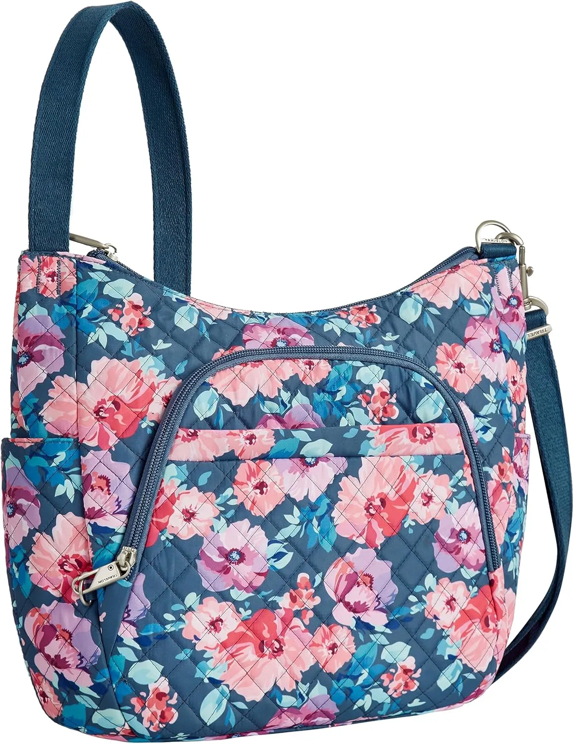 Travelon Anti-theft Classic Crossbody Bucket Bag