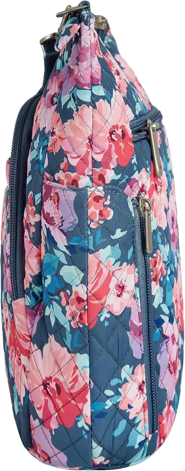 Travelon Anti-theft Classic Crossbody Bucket Bag