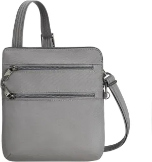 Travelon Anti-theft Classic Slim Double Zip Crossbody