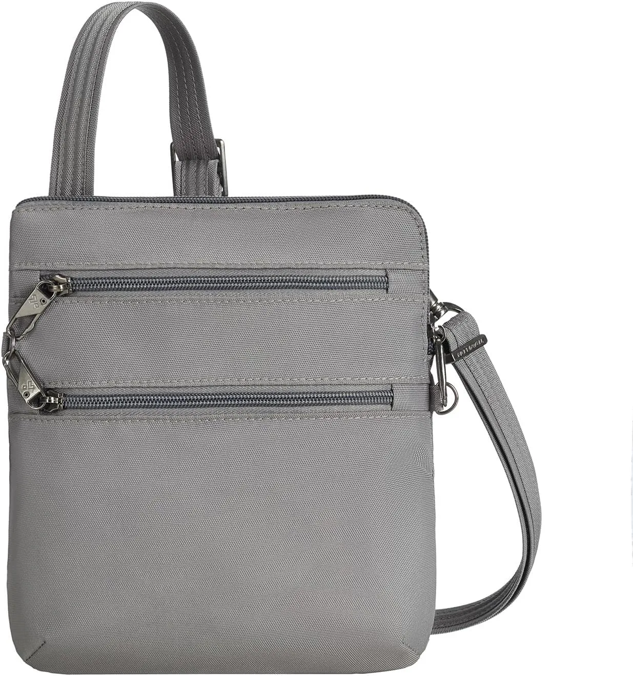 Travelon Anti-theft Classic Slim Double Zip Crossbody