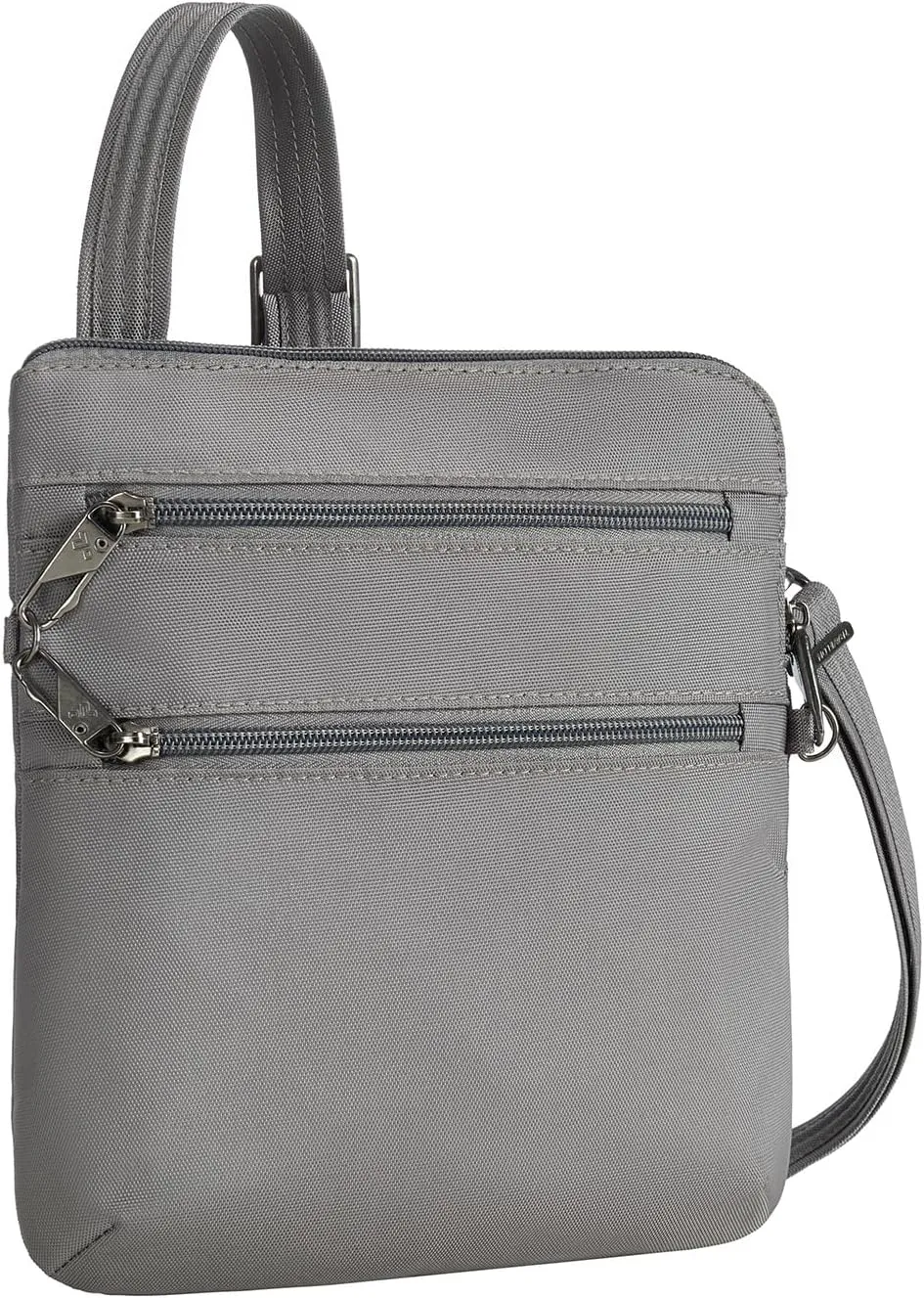 Travelon Anti-theft Classic Slim Double Zip Crossbody