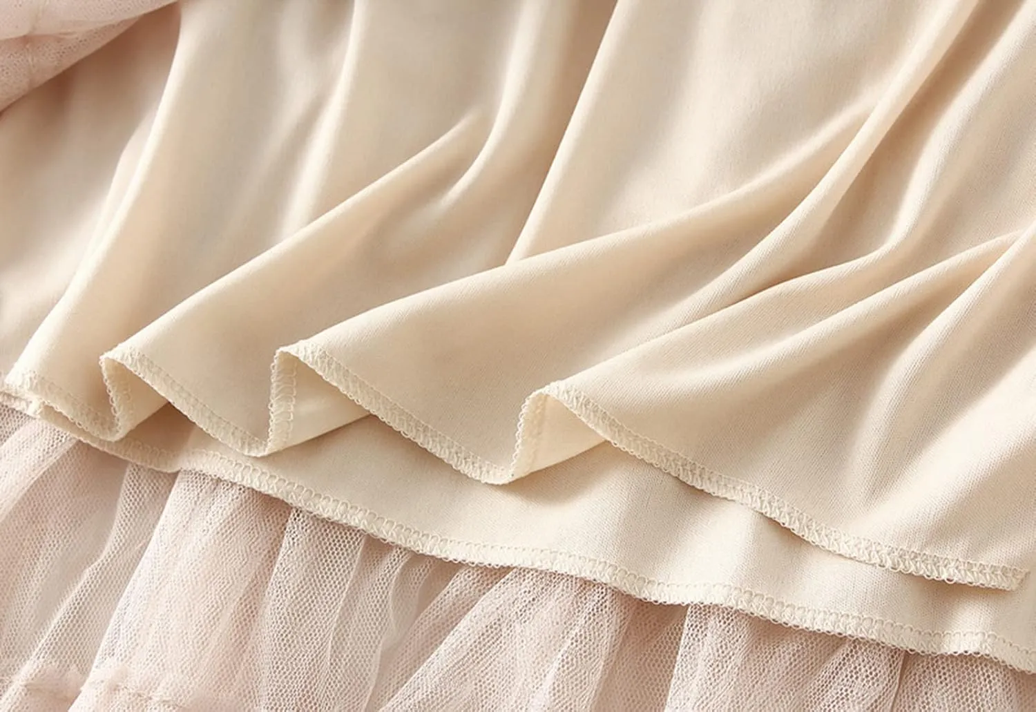Tulle Skirts for Women, Tiered Layered Mesh Skirt, Elastic Waist A Line Maxi Tulle Skirts Petticoat
