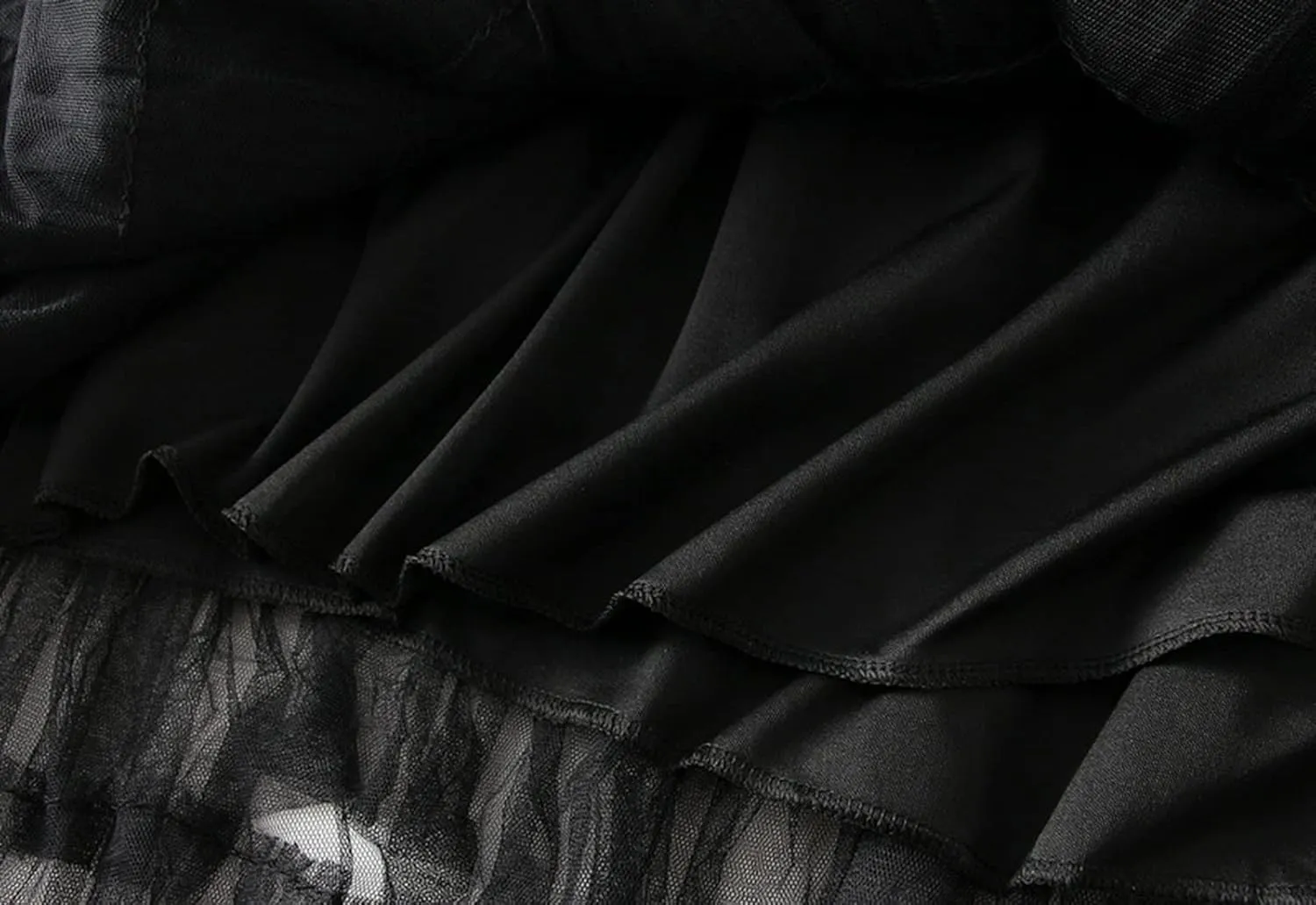 Tulle Skirts for Women, Tiered Layered Mesh Skirt, Elastic Waist A Line Maxi Tulle Skirts Petticoat