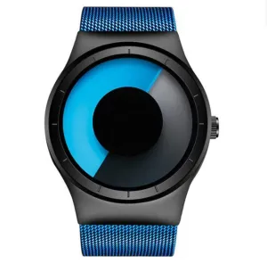 Unisex Minimalist Northern Lights Inspired quartz colourful casual watches