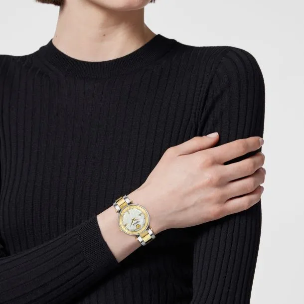 Versace Reeve Two-Tone Stainless Steel Bracelet Watch