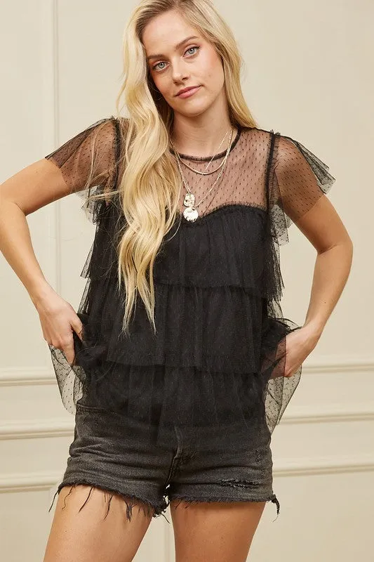 Whimsy Mesh Top