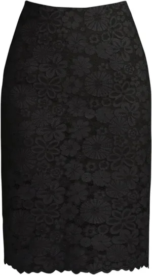 Women's 2025 Spring Summer Lace Skirts Elegant High Waist Back Split Crochet Office Ladies Midi Pencil Skirt
