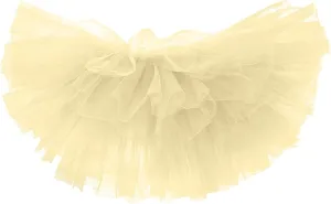 Women's Boho Skirts Summer Casual Loose Trendy Elastic High Waist Solid Color Party Dance Fluffy Short Skirt, S-L